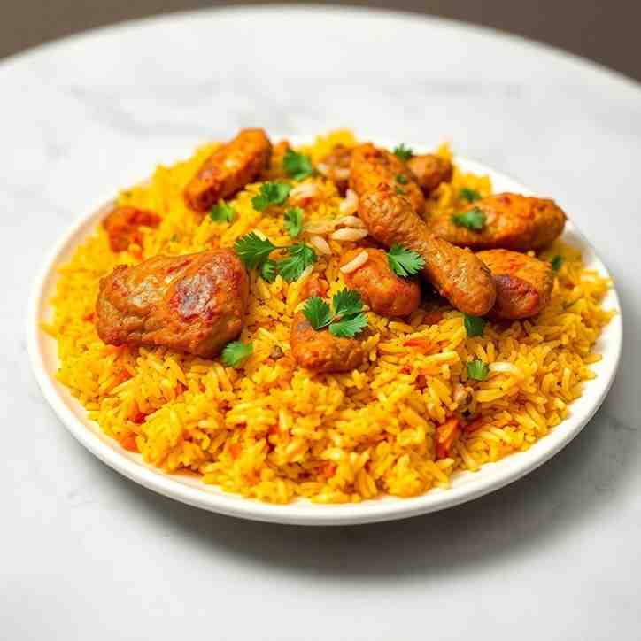 Bangladesh Kacchi Chicken Biryani Dish – Make It Today